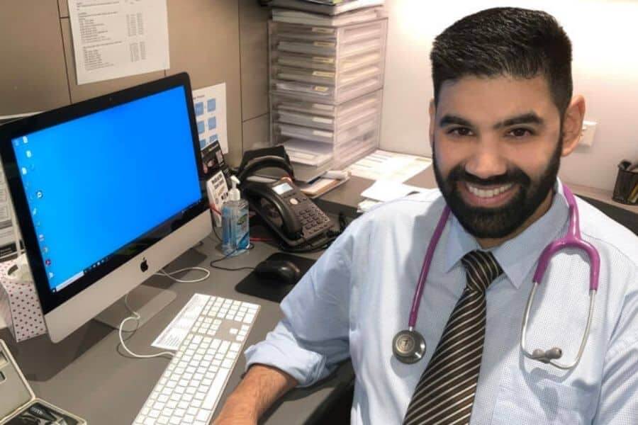 Dr Abhishek Verma won the 2022 RACGP GP of the Year award. (Source: RACGP)