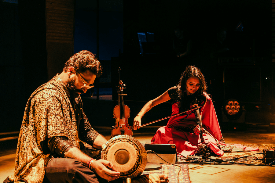 Bhairavi Raman's violin