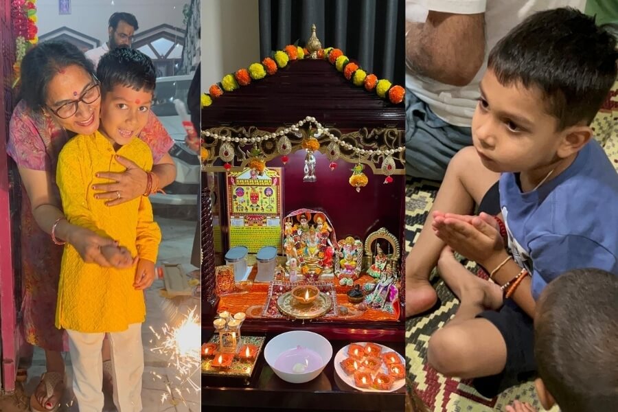 third-generation indian on Diwali