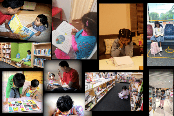 Mukta Gilda reads books