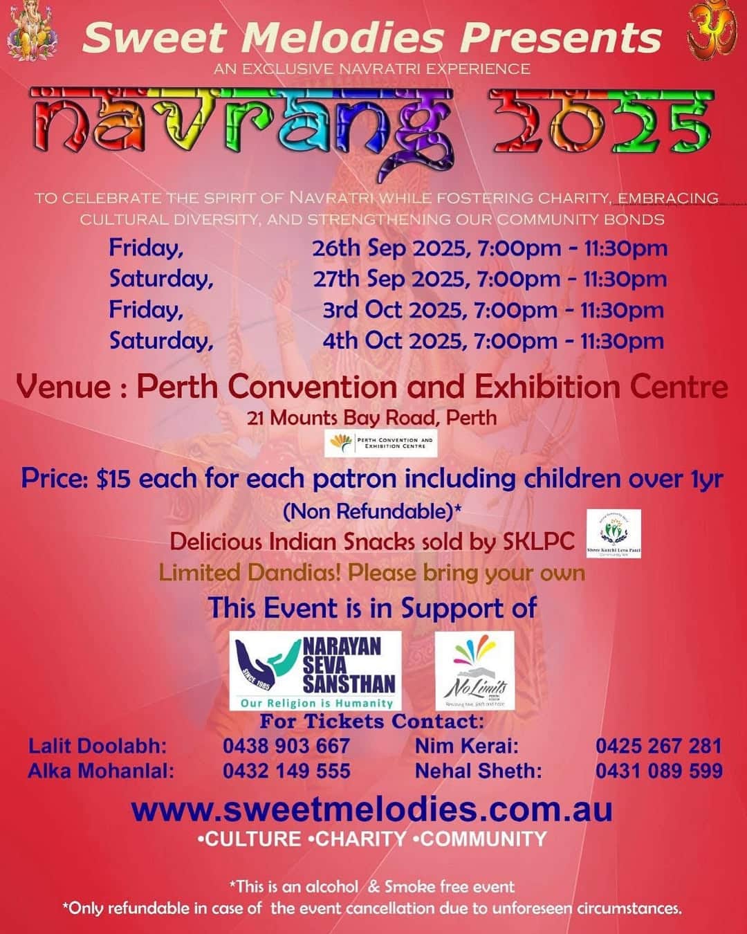 Perth navrang garba