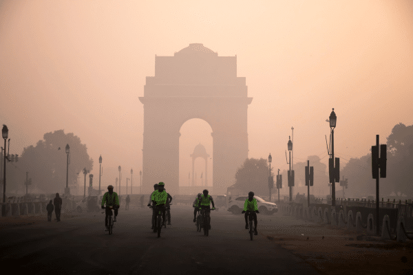 air pollution is reducing in delhi