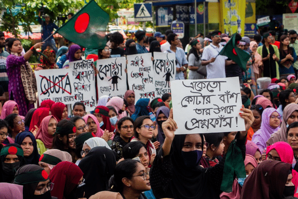 student uprising Bangladesh