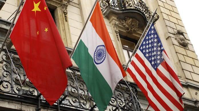 India China US relations