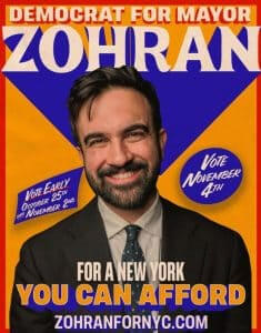 Zohran Mamdani's campaign