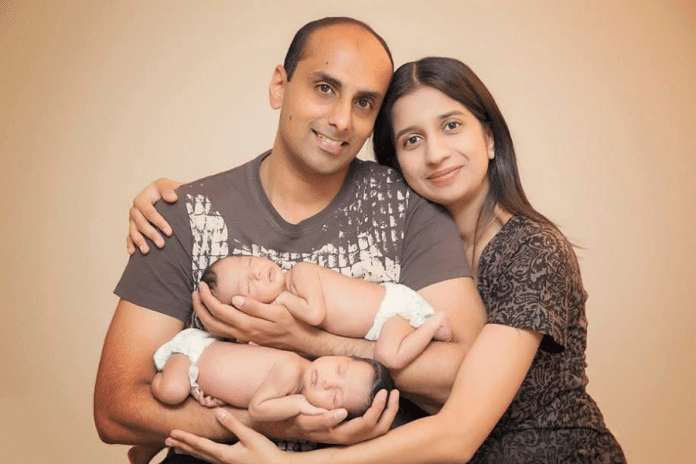 Vinod and his family