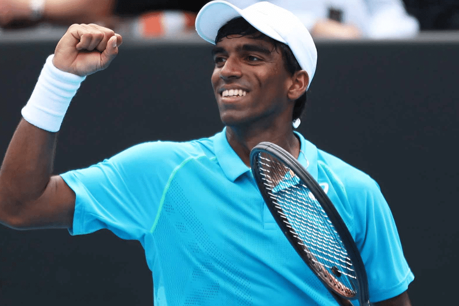 nishesh basavareddy men's singles