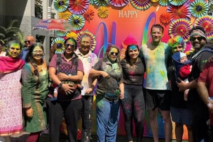Holi india australia first timer