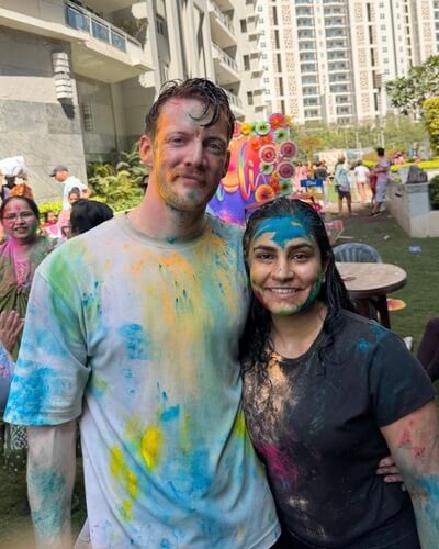 first timers holi expereine