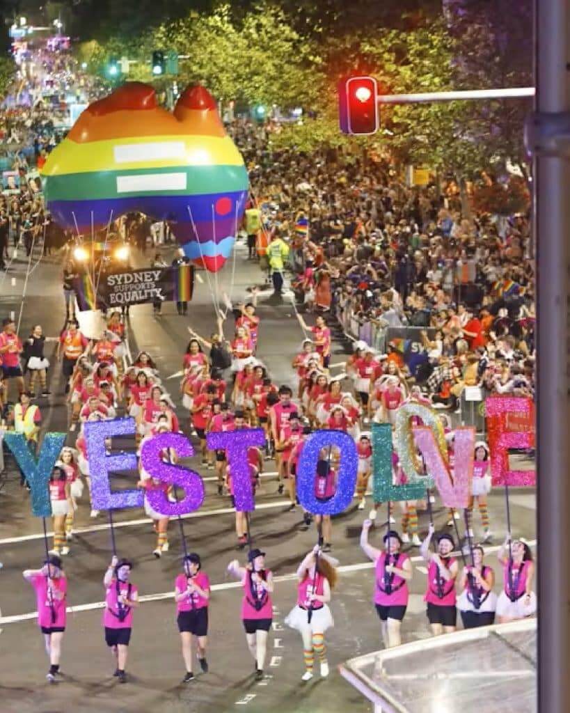 pride march australia