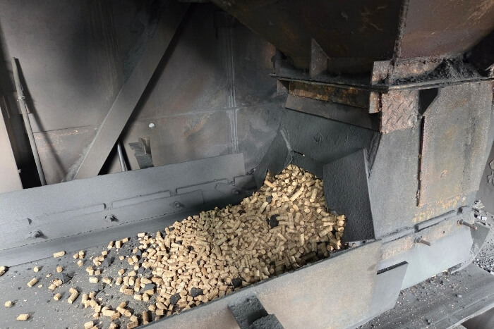 steel aus ind rice pellets