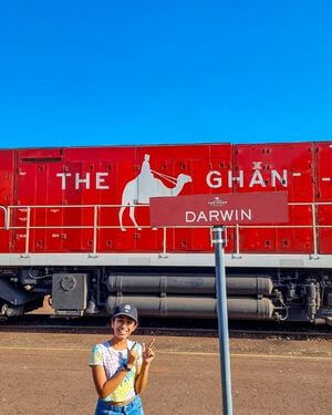 Sarayu and The Ghan