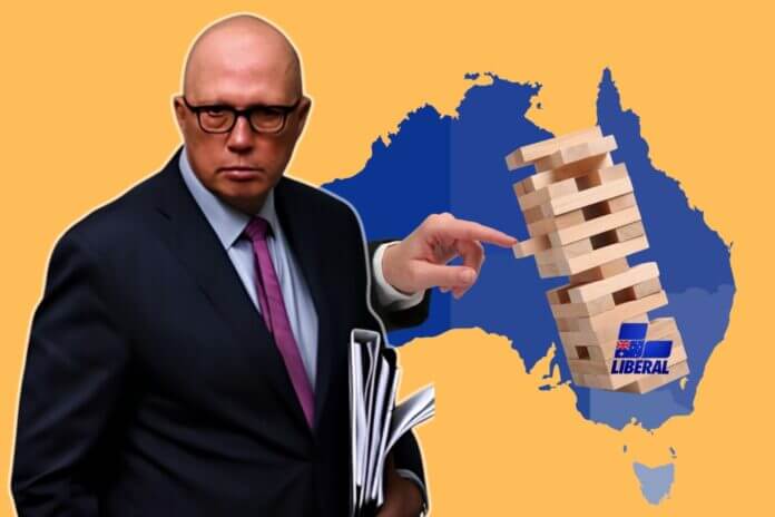 Liberal party's electoral decline
