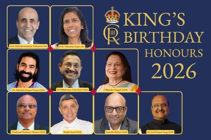 Kings Birthday Honours 2026