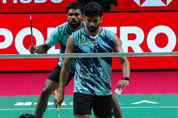 The young rising Men’s Double duo of Hariharan-Arjun