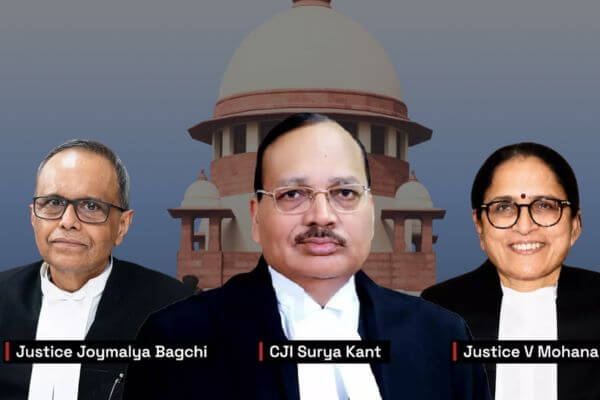 The Supreme Court Bench (Source: LiveLaw)