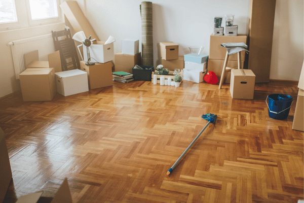 Moving out boxes 