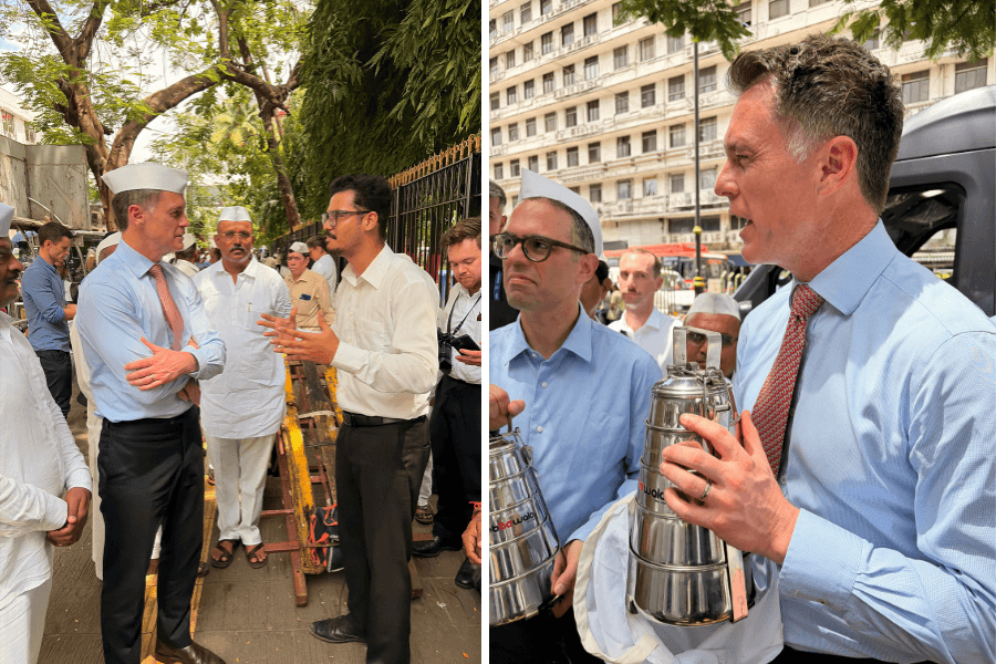 Minns and Mookhey in India