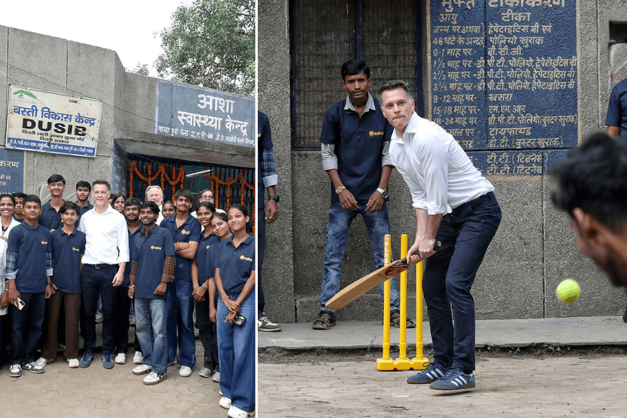 Minns and Mookhey in India