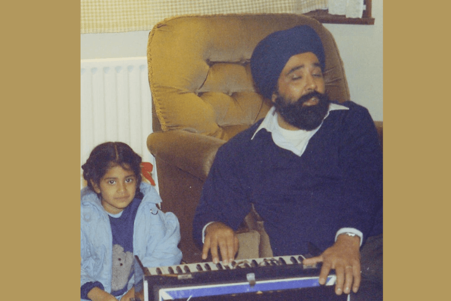 Dya Singh and Parvyn childhood