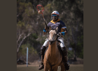 Jairaj Rajaram is riding high on polocrosse Jairaj Rajaram