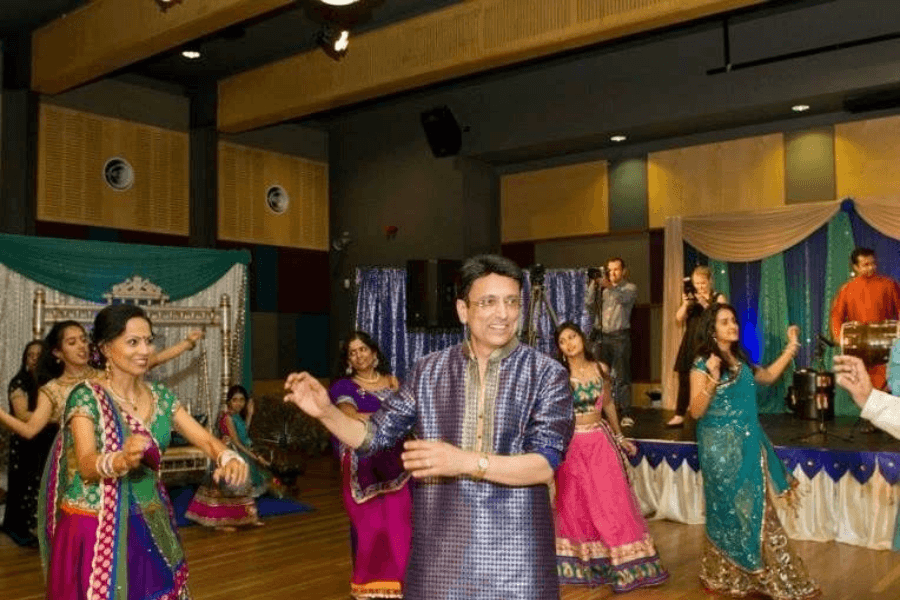 Garba with family