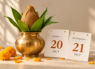 Navratri calendar gets the Down Under treatment