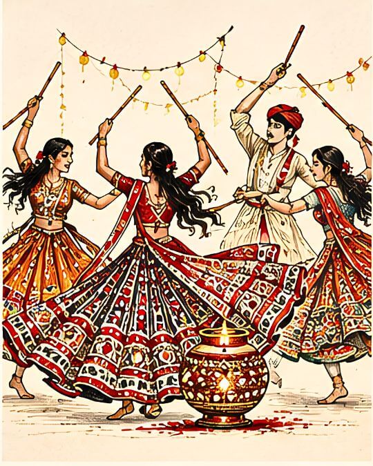 Gujarat navratri garba