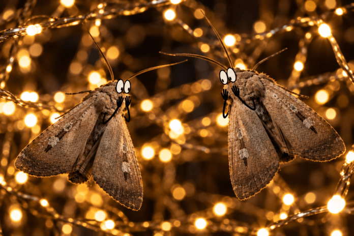 moths shocked